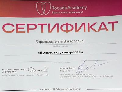 Боровкова Элла Викторовна
